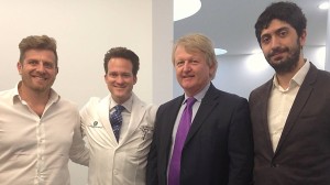 Bauman Medical Launches New “Scalp Makeover&Quot; Program Pictured From Left To Right: Angelo D'Andrea, Coo Of Crlab; Dr. Alan J. Bauman, Founder &Amp; Medical Director Of Bauman Medical; Stefano Ospitali, Ceo Of Crlab; Cristiano Renna, Trichological Protocols At Crlab