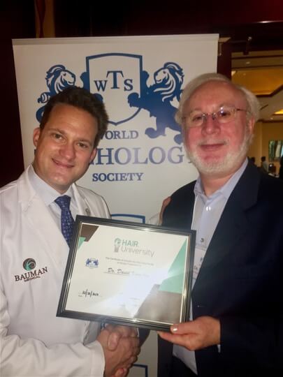 Press Release: Top Hair Surgeon Dr. Alan J. Bauman Invited To Discuss Prp Platelet Rich Plasma For Hair Regrowth At Annual World Trichology Society Meeting In New York Dr. Bauman At Wts Conference 2017