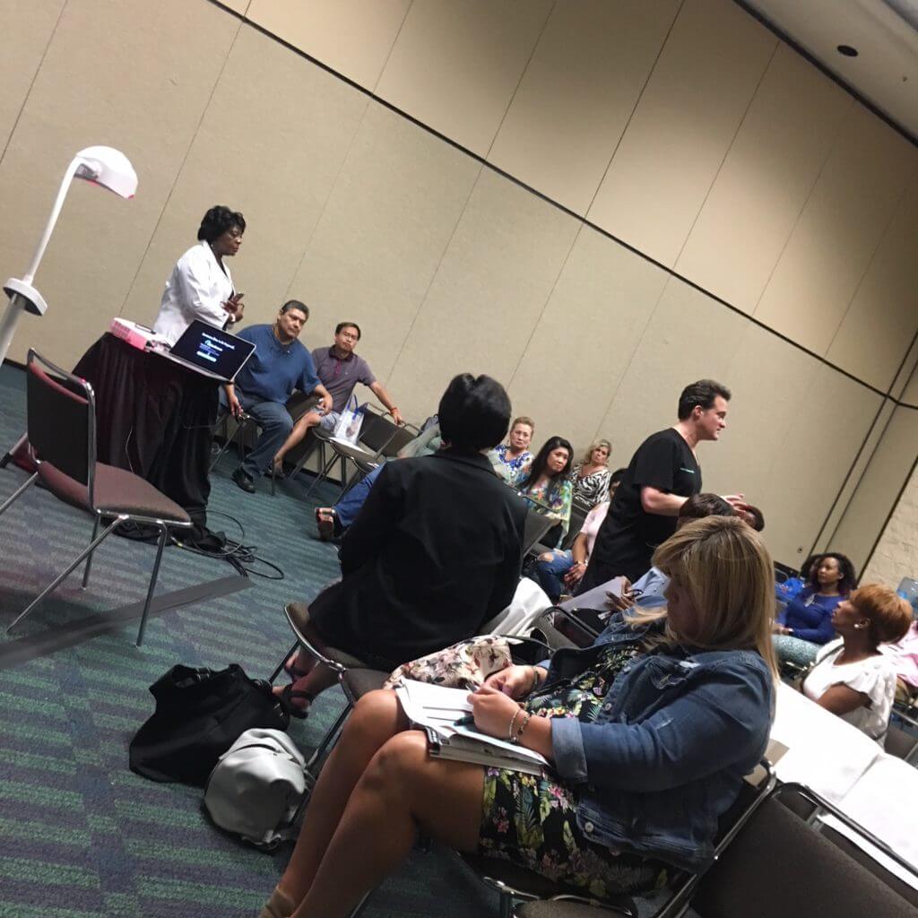 Top Hair Restoration Expert Dr. Alan J. Bauman Featured At 2018 Premiere Orlando Beauty Conference Dr. Bauman Presenting Alongside Ms. Connie Judge (Nttiusaga.com) About Hair Loss And Scalp Health. Among Different Options, The Latest Capillus(R) In-Office Laser Therapy Device Was Demonstrated To Those In Attendance During The 2018 Premiere Orlando Beauty Conference.