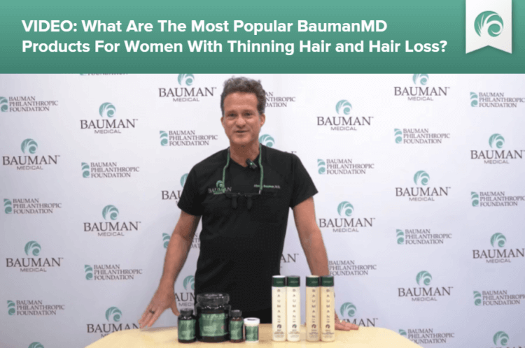 What Are The Best Products For Female Hair Loss?