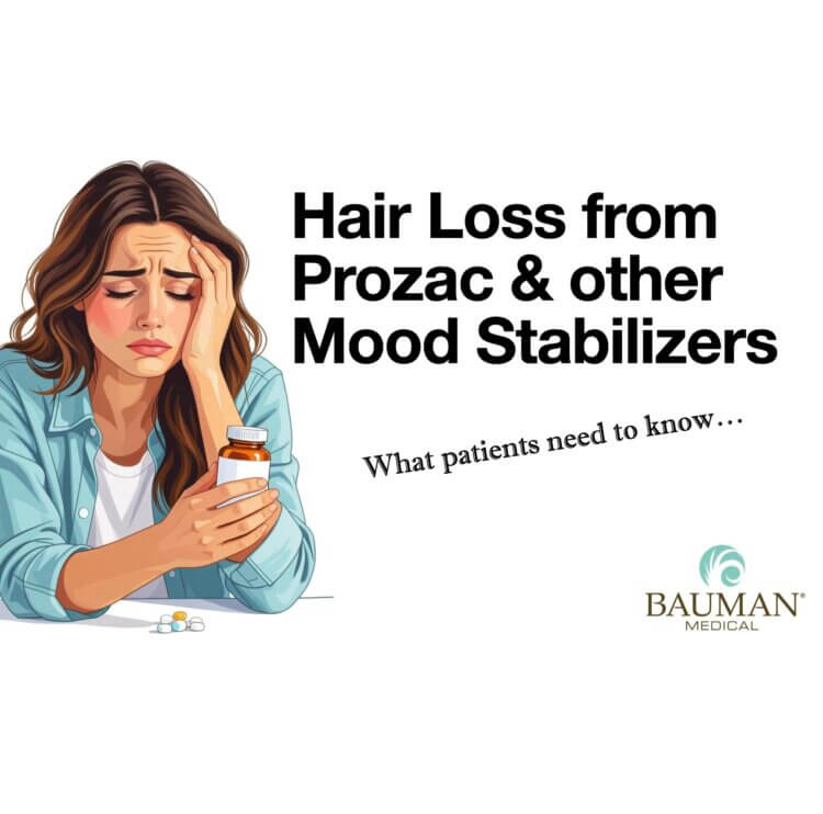 Prozac (Fluoxetine), Mood Stabilizers and Hair Loss
